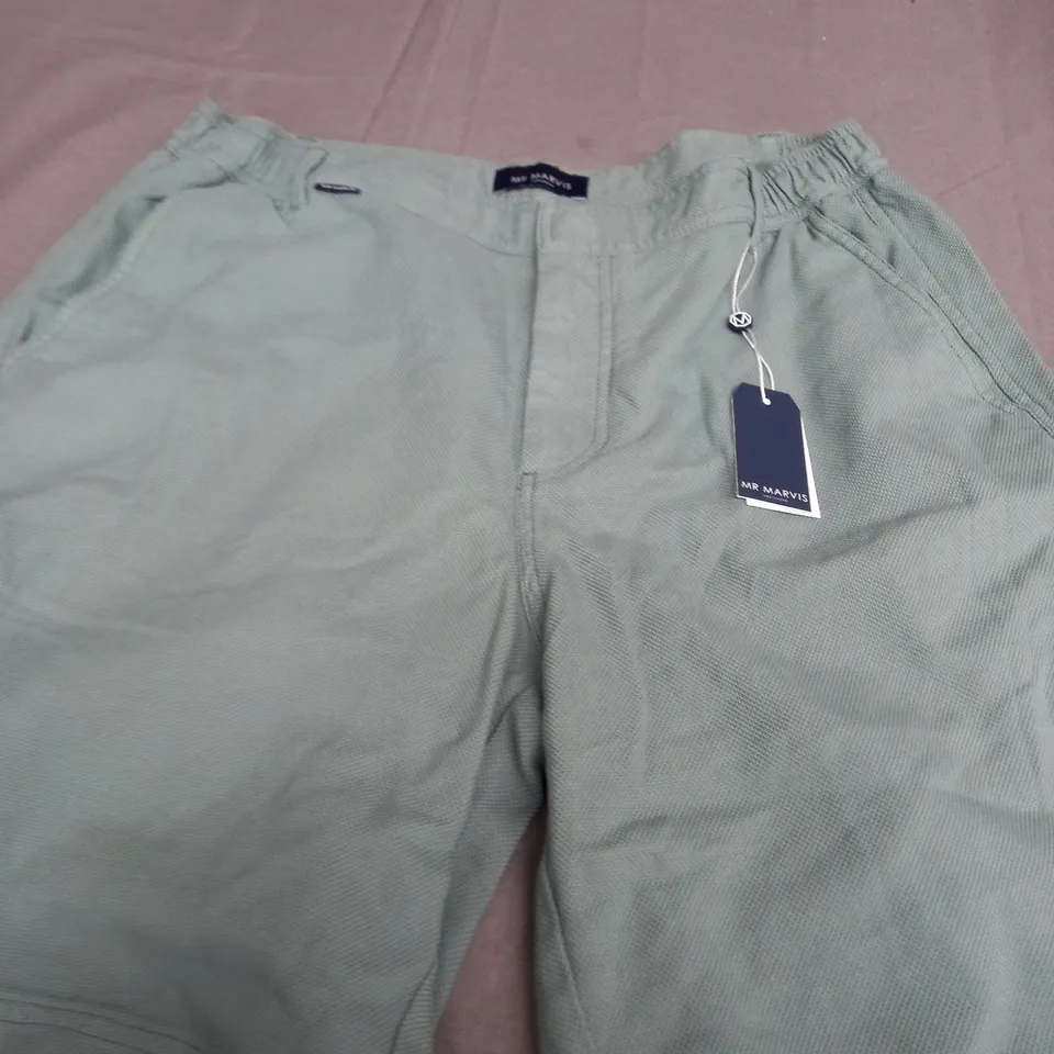 MR MARVIS FELSONS LIGHT GREEN SHORTS - XXL