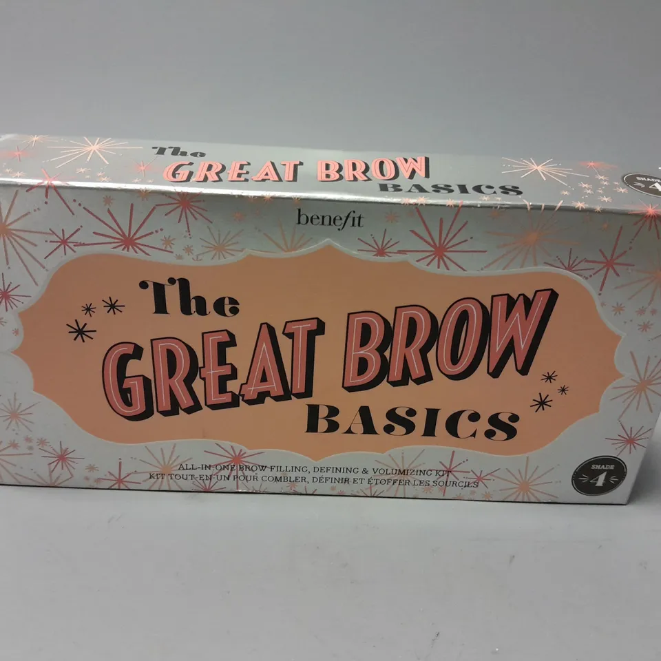 BOXED BENEFIT THE GREAT BROW BASICS BROW GEL & PENCILS COLLECTION