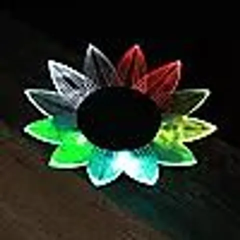 GARDEN STORIES COLOUR SPLASH SET OF 3 EXTRA LARGE COLOUR CHANGE FLOWERS