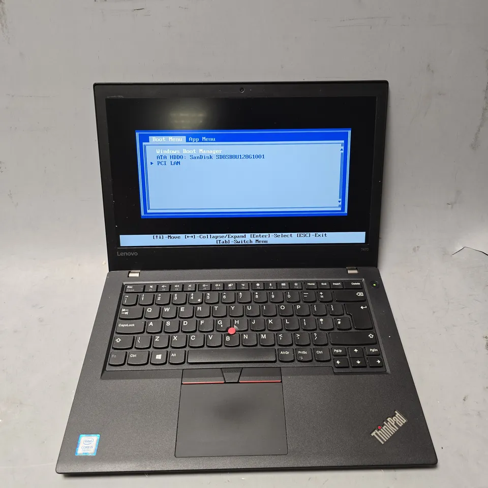 LENOVO THINKPAD T470 LAPTOP IN BLACK