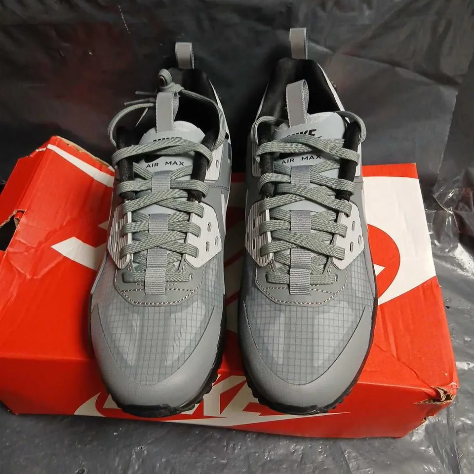 NIKE AIR MAX 90 DRIFT TRAINERS – UK 6, GREY/BLACK