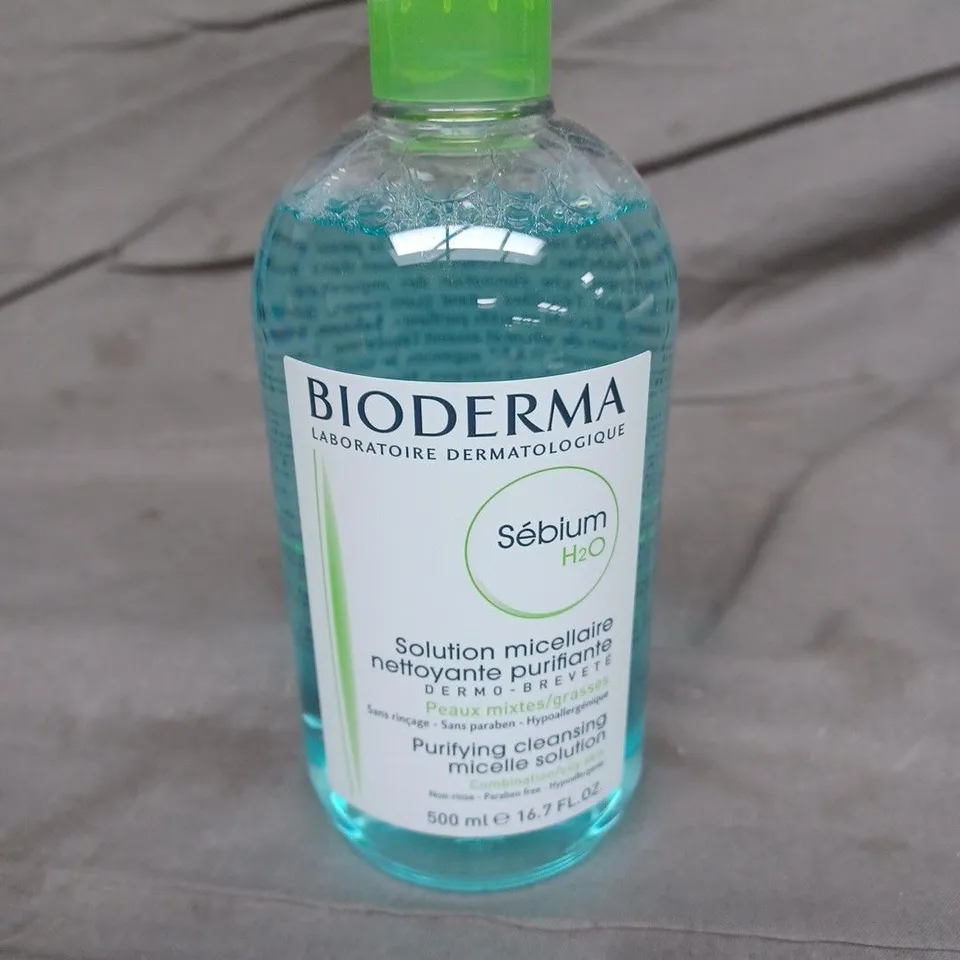 APPROXIMATELY 12 BIODERMA LABORATOIRE DERMATOLOGIQUE PURIFYING CLEANSING MICELLE SOLUTION 500ML