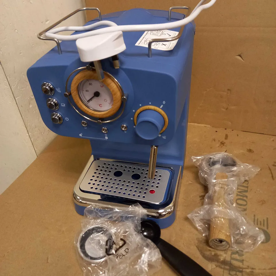 SWAN ESPRESSO COFFEE MAKER - SPRUCE BLUE