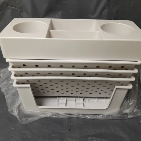 WHITE STORAGE RACK