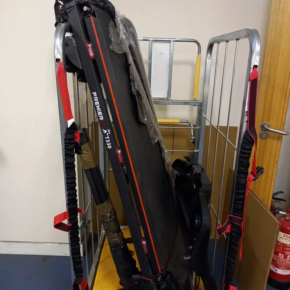 PREMIER FIT T330 RUNNING MACHINE (TRACK ONLY) - DAMAGED AND PARTS MISSING