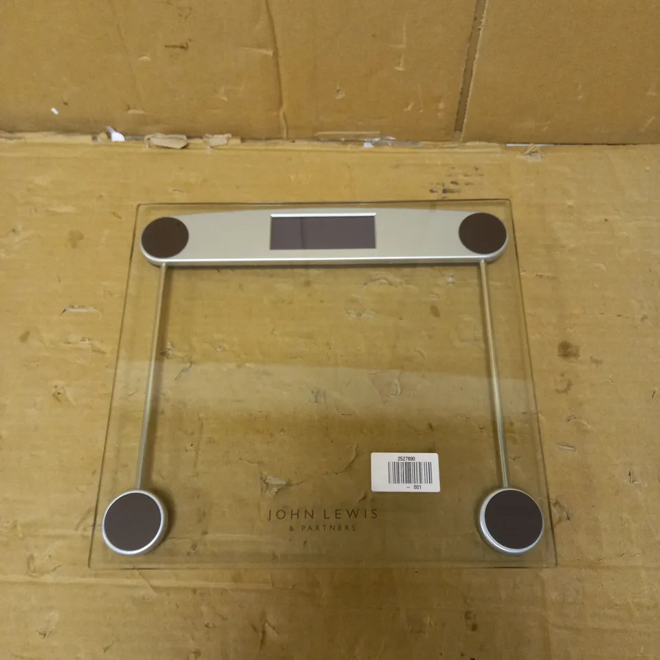 JOHN LEWIS BODYWEIGHT WEIGHING SCALES