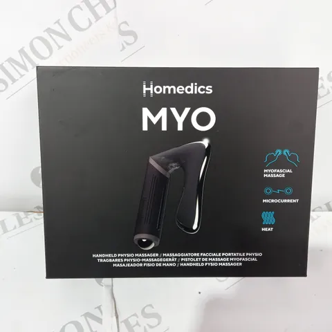 BRAND NEW BOXED HOMEDICS MYO HANDHELD PHYSIO MASSAGER 