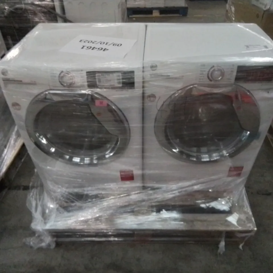 HOOVER H-WASH 300 FREESTANDING WASHING MACHINE AND HOOVER 10KG FREESTANDING WASHING MACHINE WHITE
