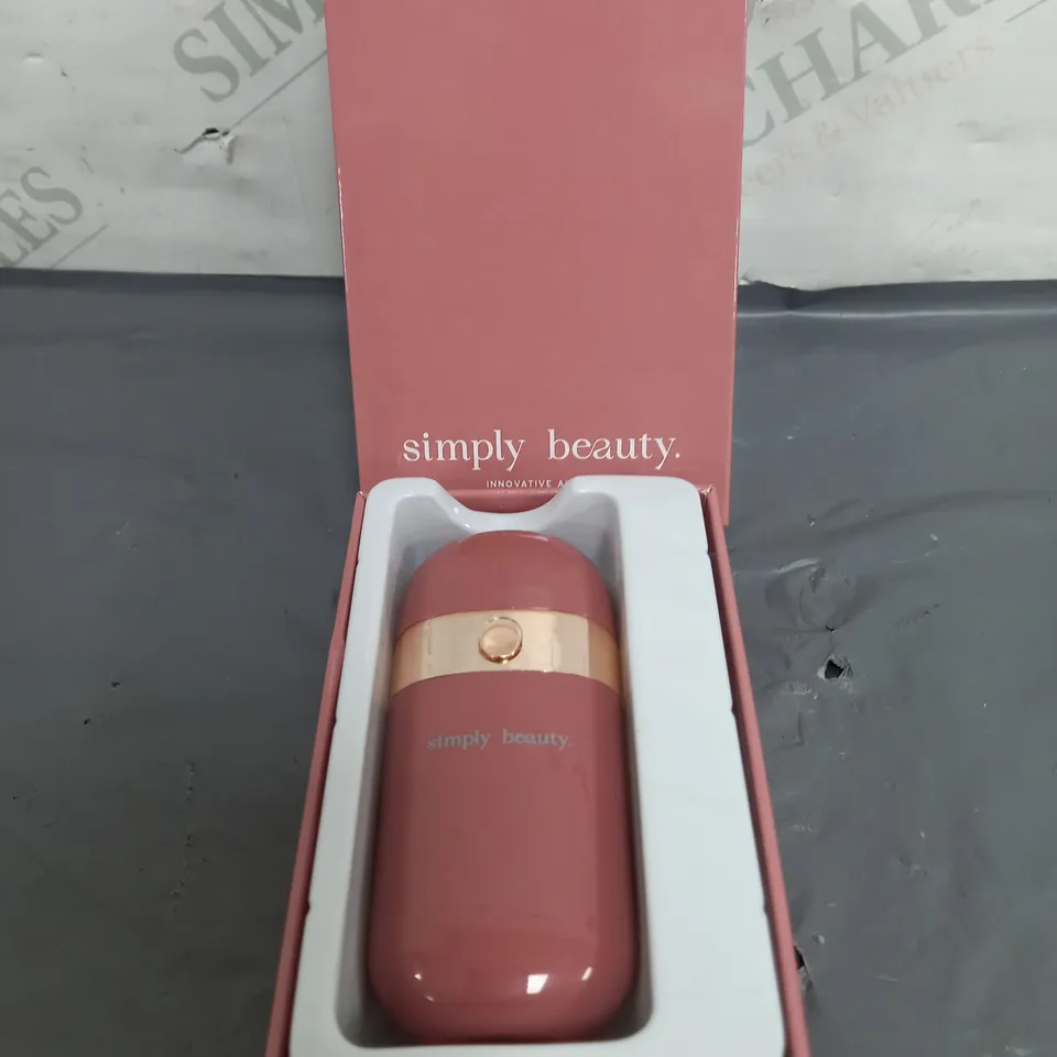 BOXED SIMPLY BEAUTY HAIRPOD DUAL HAIR REMOVER IN PINK