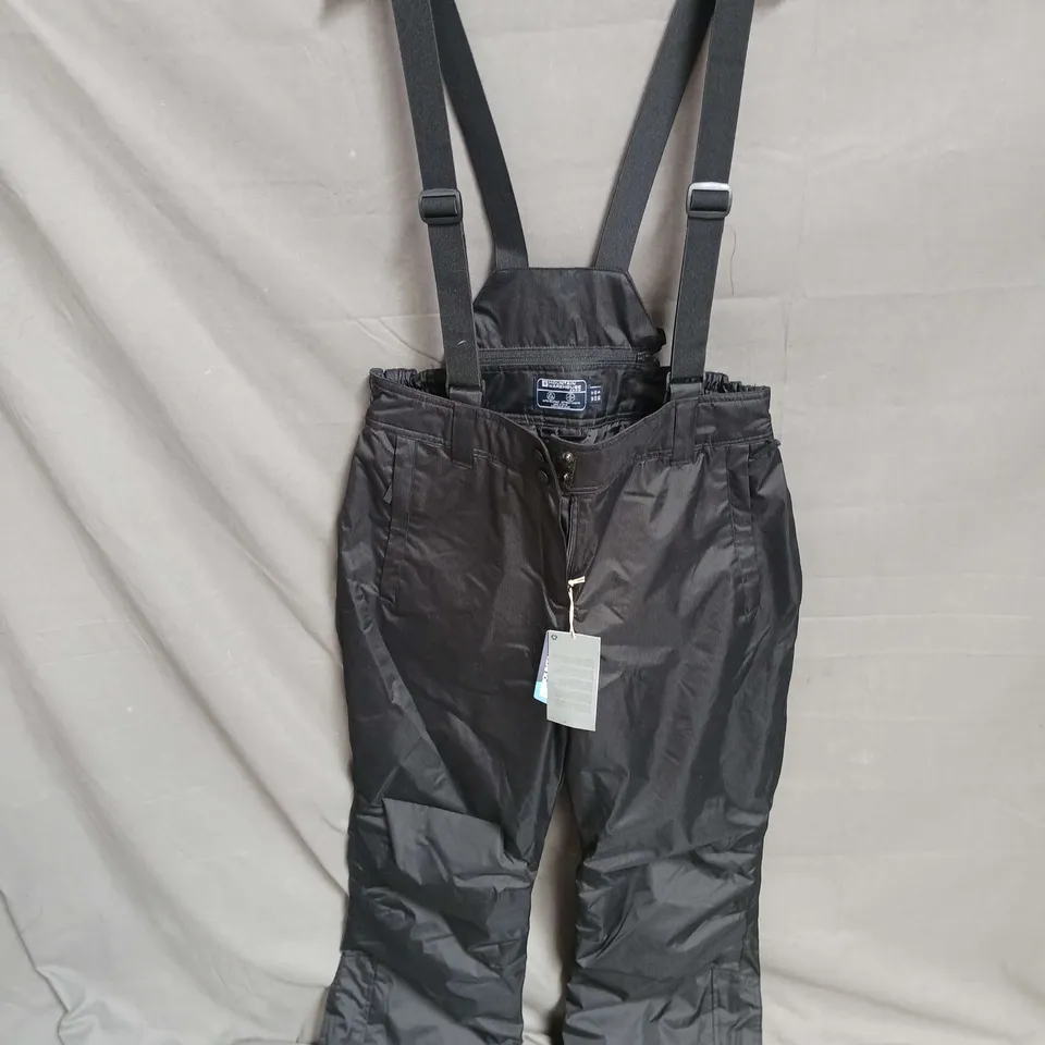 MOUNTAIN WAREHOUSE MOON 2 WOMENS SKI PANT IN BLACK SIZE 12