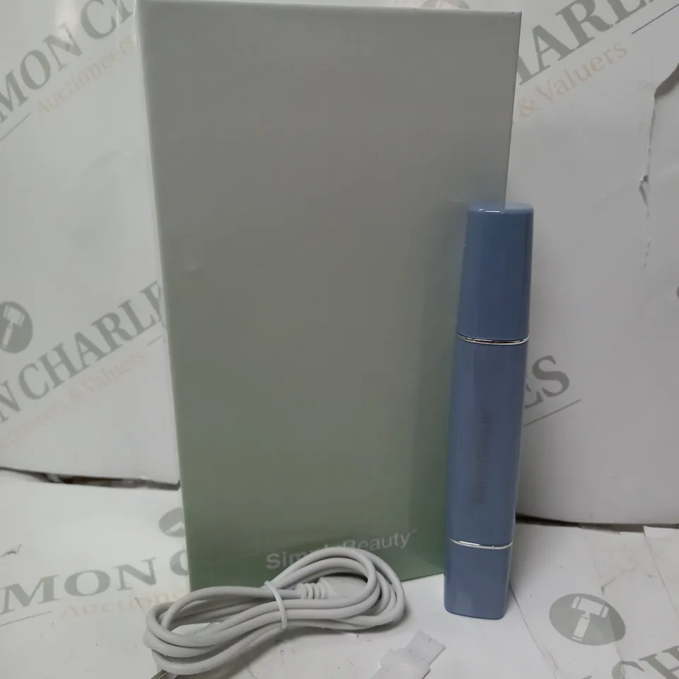 SIMPLY BEAUTY 2 IN 1 SUPER SMOOTH FACE & BROWS HAIR REMOVER SYSTEM BLUE