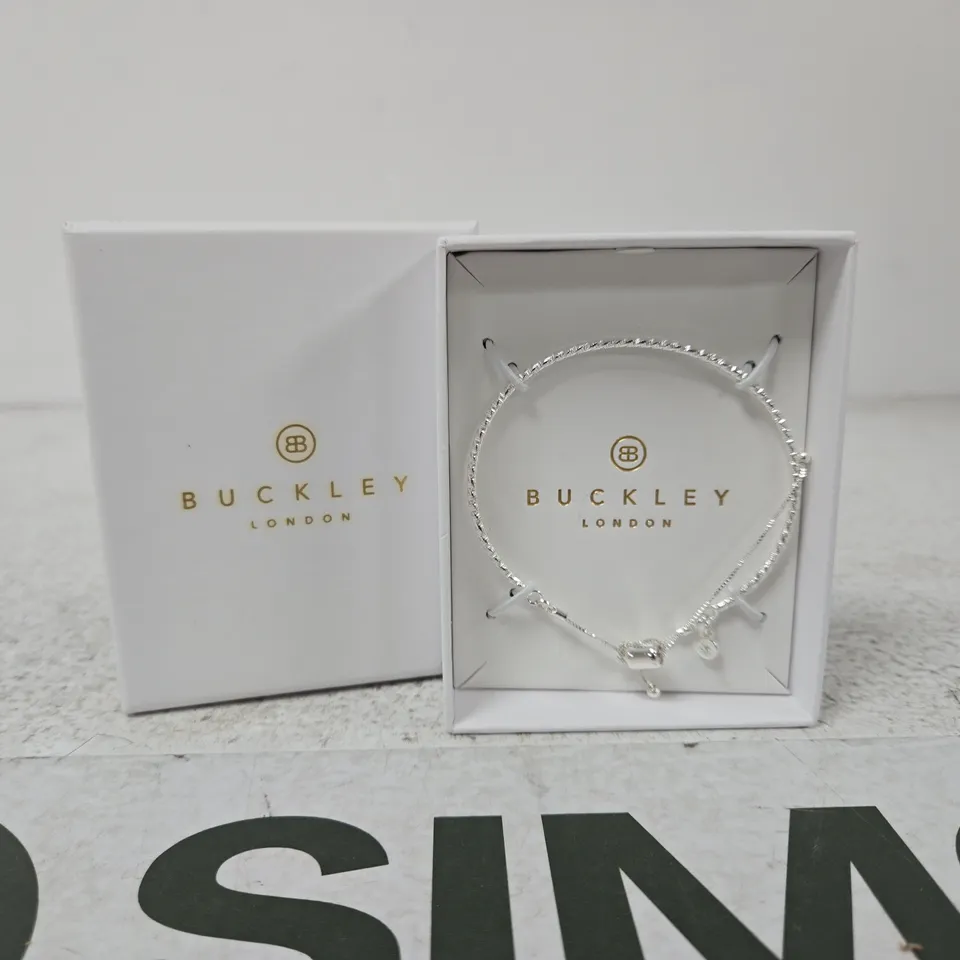 Buckley London Bracelet – Silver Tone, in Presentation Box