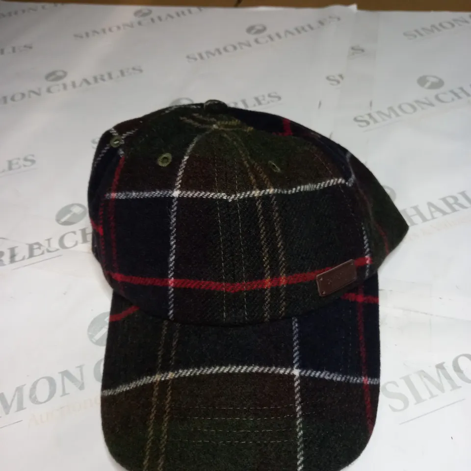 BARBOUR TARTAN SPORTS CAP 