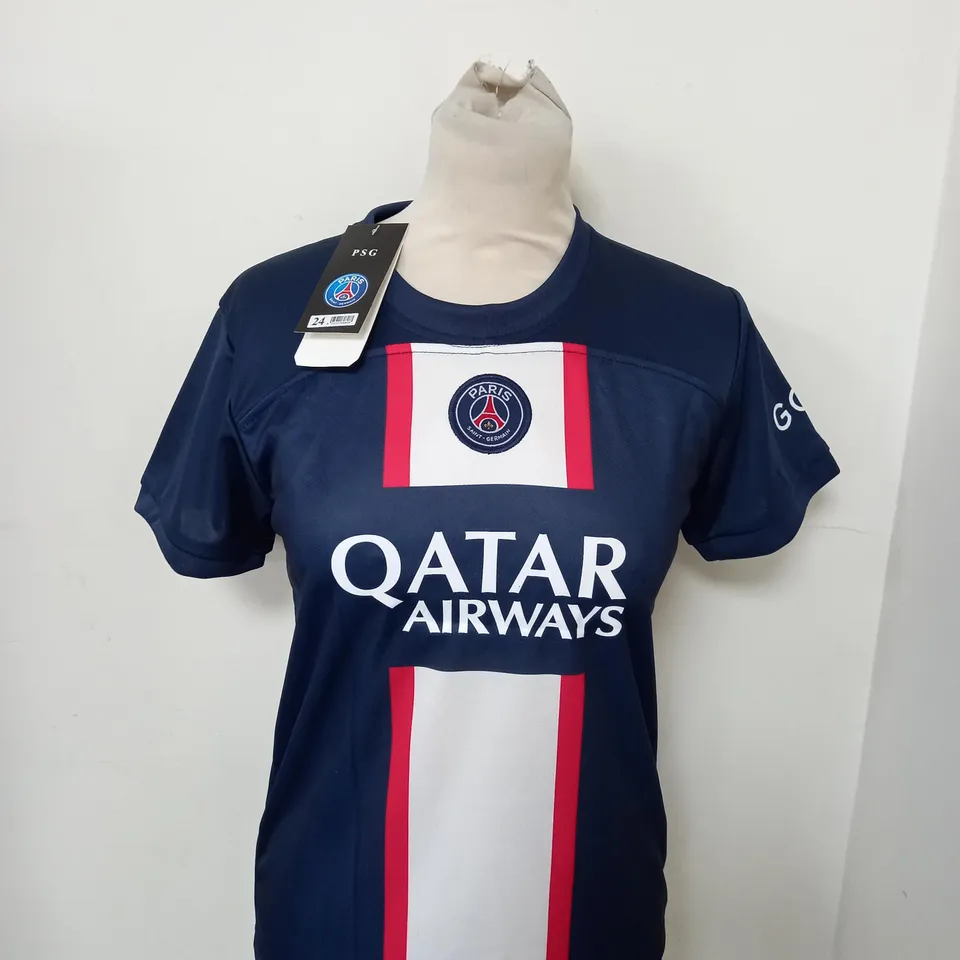 PSG FC HOME KIT WITH NEYMAR JR 10 SIZE 24