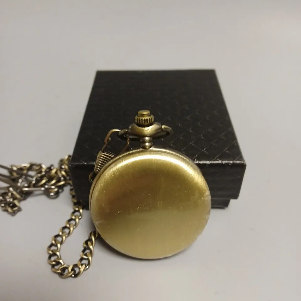 MENS EDISON POCKET WATCH WITH CHAIN