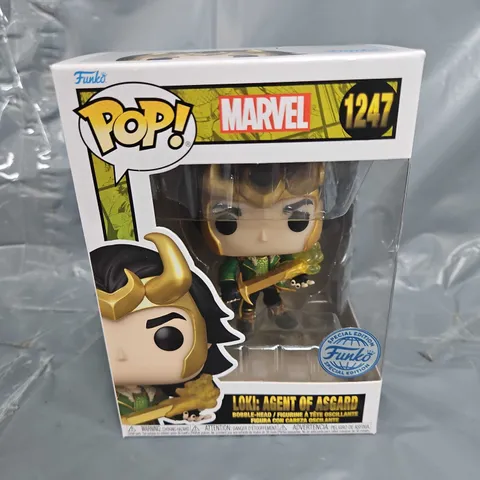 BOXED FUNKO POP MARVEL SPECIAL EDITION LOKI: AGENT OF ASGARD
