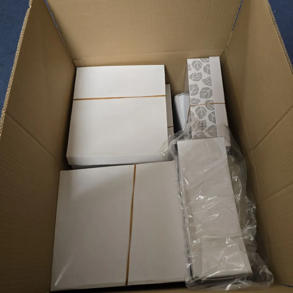 BOX OF APPROXIMATELY 12 ASSORTED PAIRS OF SHOES IN VARIOUS STLYLES , COLOURS AND SIZES