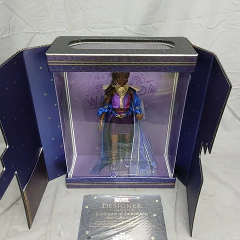 MARVEL DESIGNER COLLECTION WORLD OF WAKANDA LIMITED EDITION SHURI DOLL - 2795 OF 4500