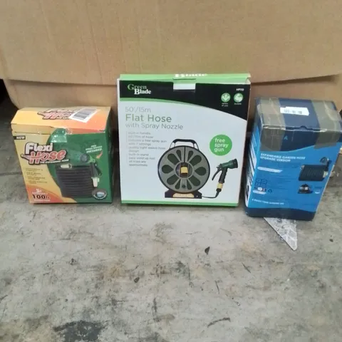 PALLET TO CONTAIN A LARGE QUANTITY OF GARDEN HOSES