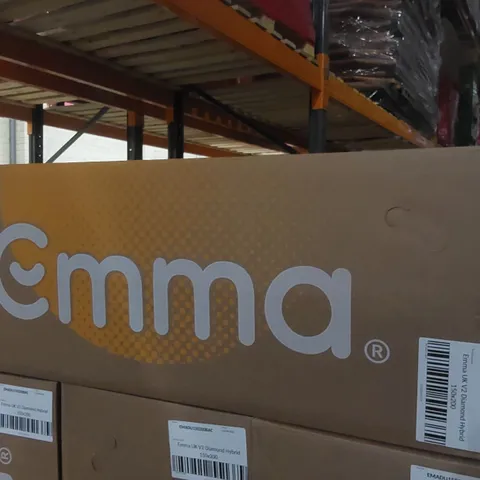 BRAND NEW BOXED EMMA UK V2 DIAMOND HYBRID 150 x 200CM KING SIZE MATTRESS 