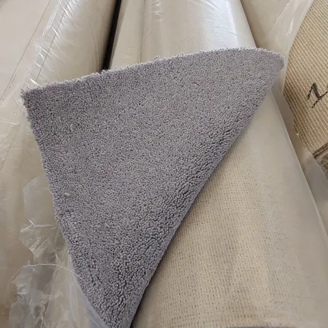 ROLL OF QUALITY TUDOR TWIST REGAL CLASSIC STONE CARPET // SIZE: APPROX 5 X 3.75m