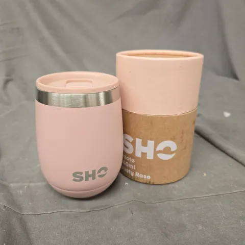SHO PACTO DRINKS CONTAINER IN DUSTY ROSE - 360ML