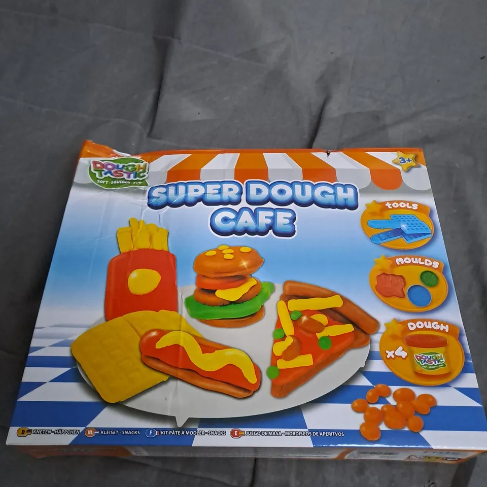 BOX OF ASSORTED KIDS PLAY DOUGH DOH MODELLING BREAKFAST FOOD CAFE DINER MOULD MOULDING SAFE TOYS 