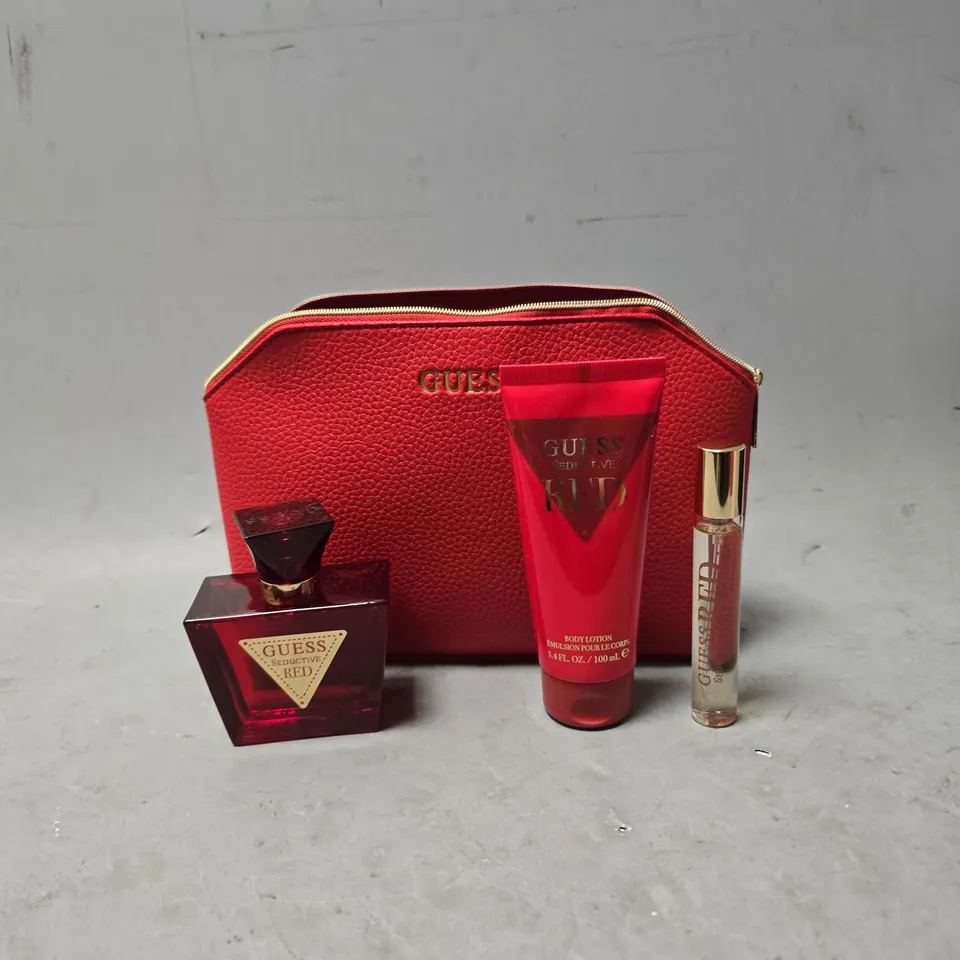GUESS SEDUCTIVE RED GIFT SET 