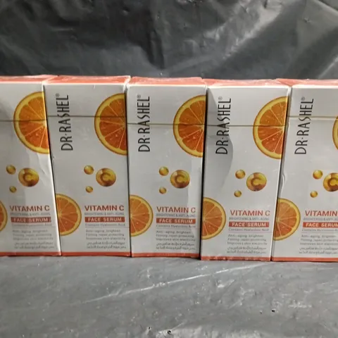 LOT OF 5 SEALED DR RASHEL VITAMIN C 50ML FACE SERUMS