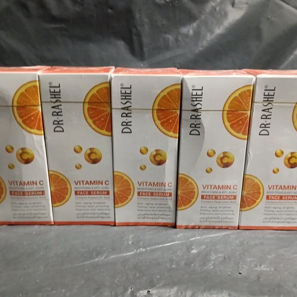 LOT OF 5 SEALED DR RASHEL VITAMIN C 50ML FACE SERUMS