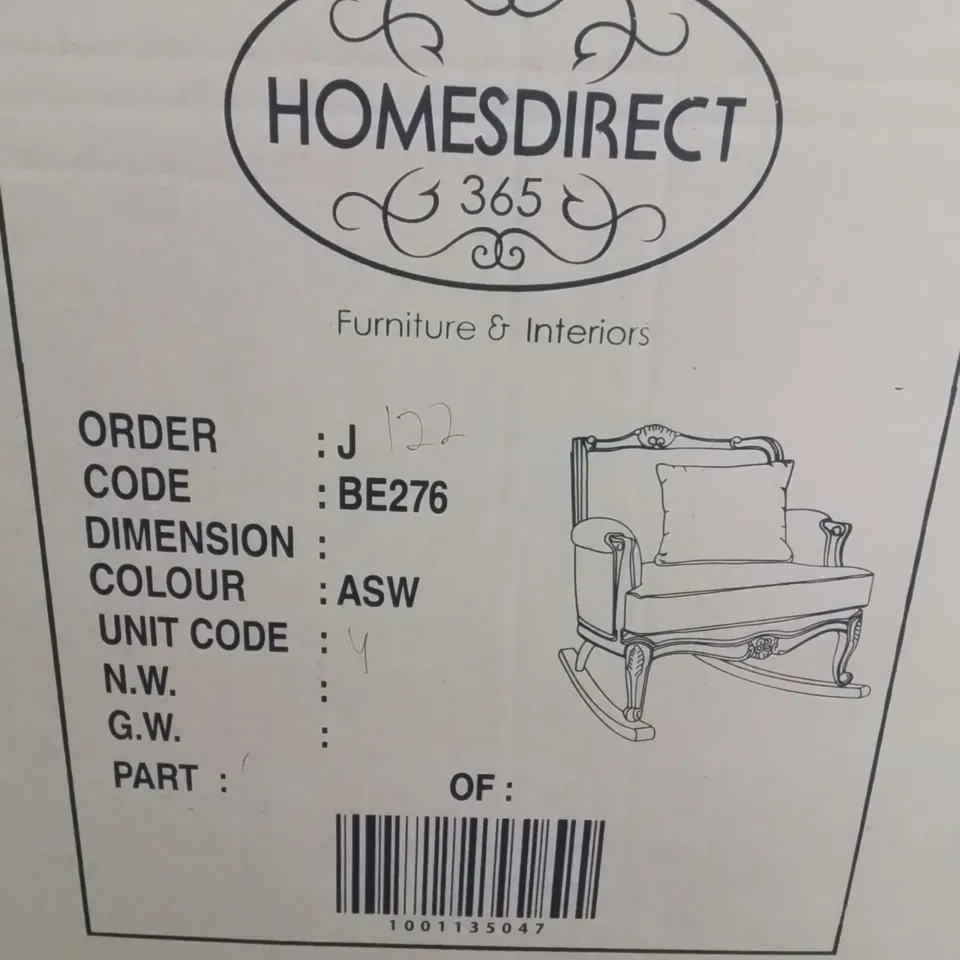 BRAND NEW HOMESDIRECT365 ROCKING CHAIR