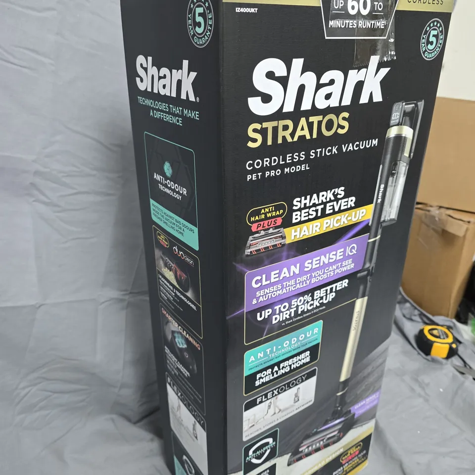 SHARK STRATOS CORDLESS STICK VACUUM – PET PRO MODEL