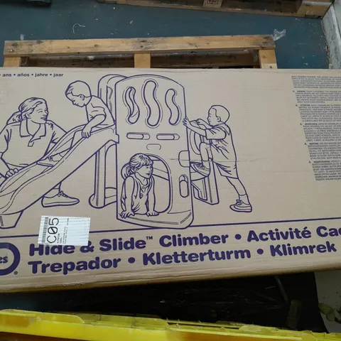 BOXED LITTLE TIKES HIDE AND SLIDE CLIMBER - COLLECTION ONLY