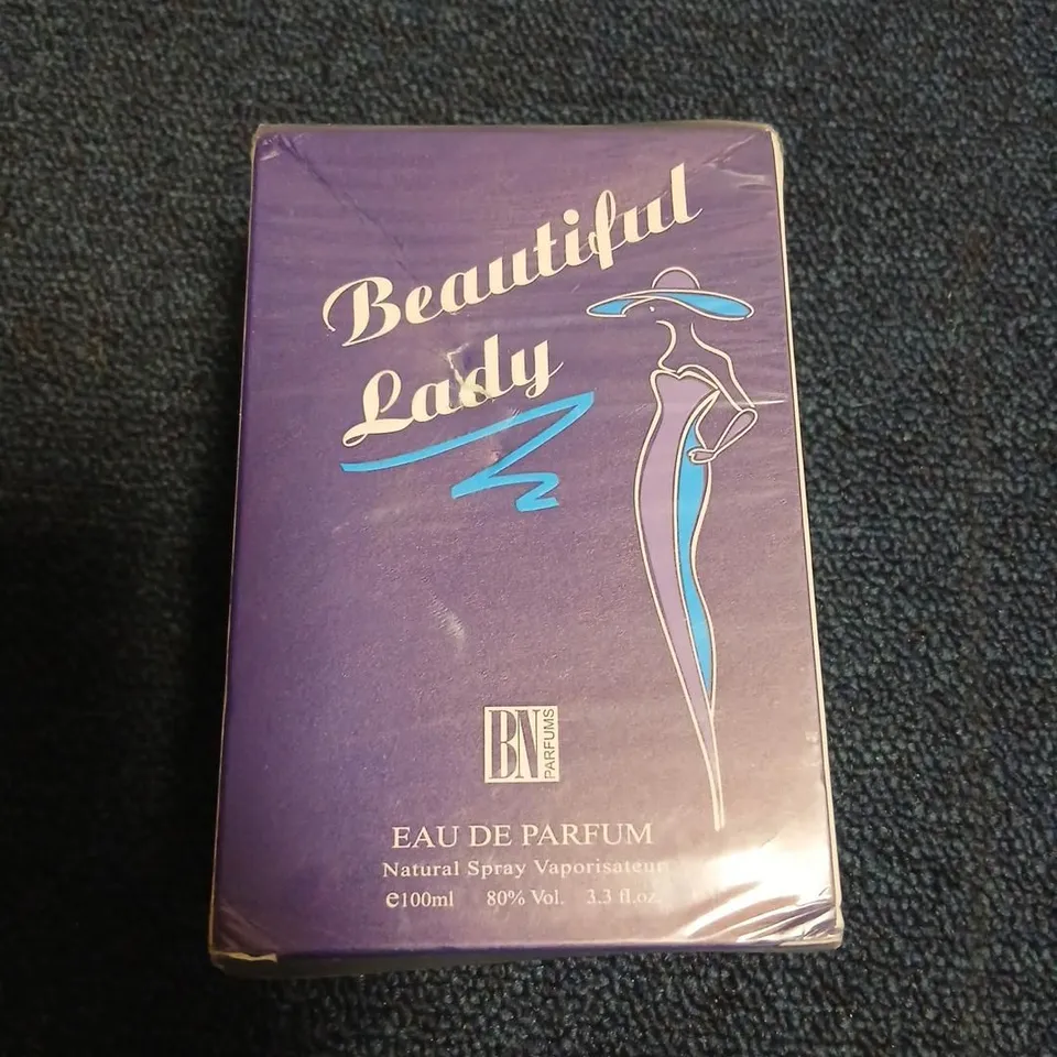 BOXED AND SEALED BEAUTIFUL LADY EAU DE PARFUM 100ML