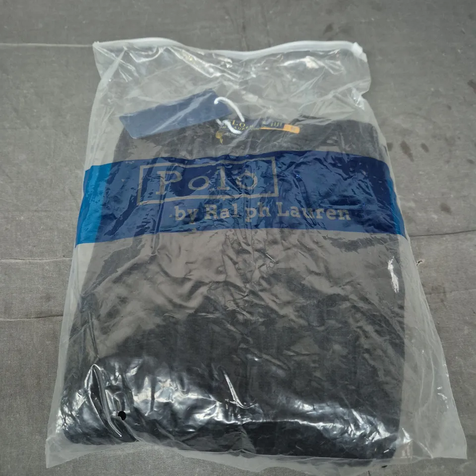 POLO RALPH LAUREN KNITTED JUMPER IN BLACK SIZE S 