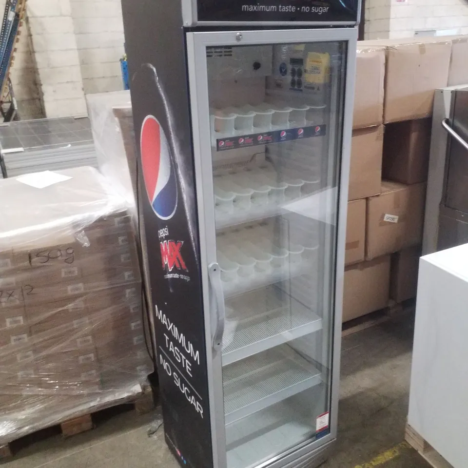 PEPSI COLA UPRIGHT DRINKS FRIDGE