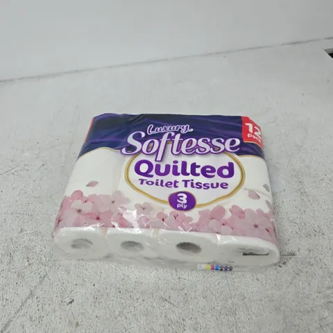 SOFTESSE LUXURY TOILET TISSUE 3-PLY – 12 PACK