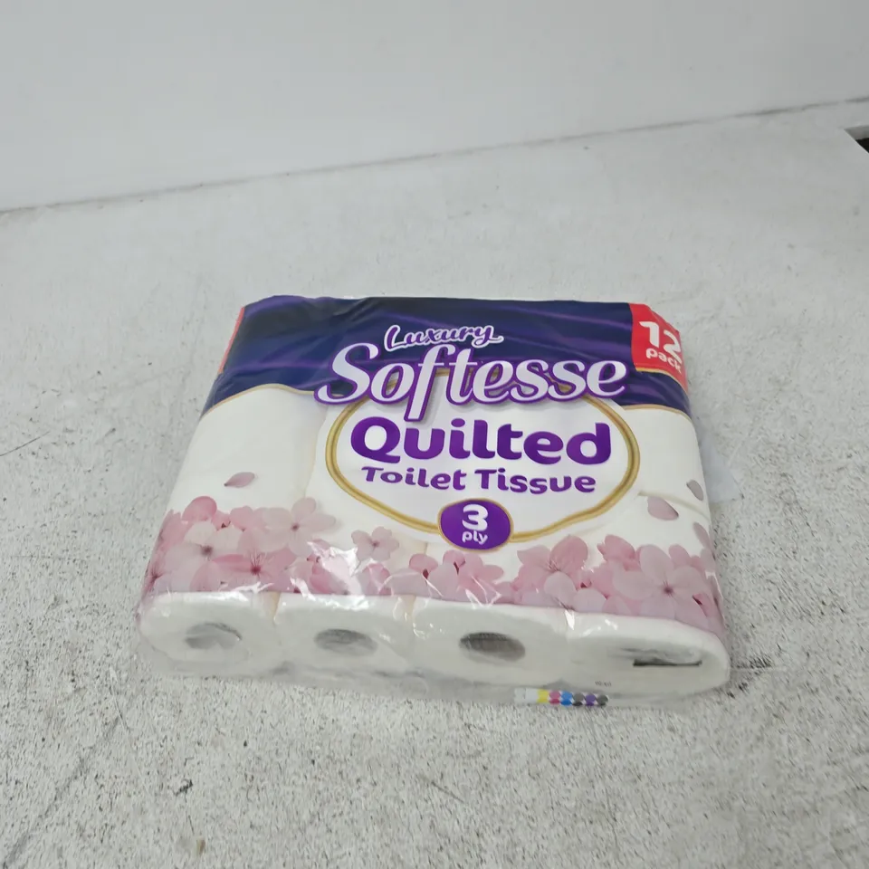 SOFTESSE LUXURY TOILET TISSUE 3-PLY – 12 PACK
