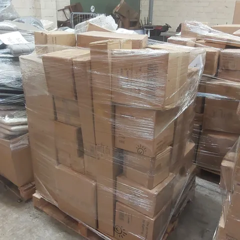 PALLET CONTAINING A VERY LARGE QUANTITY OF HOME LIGHTING PRODUCTS