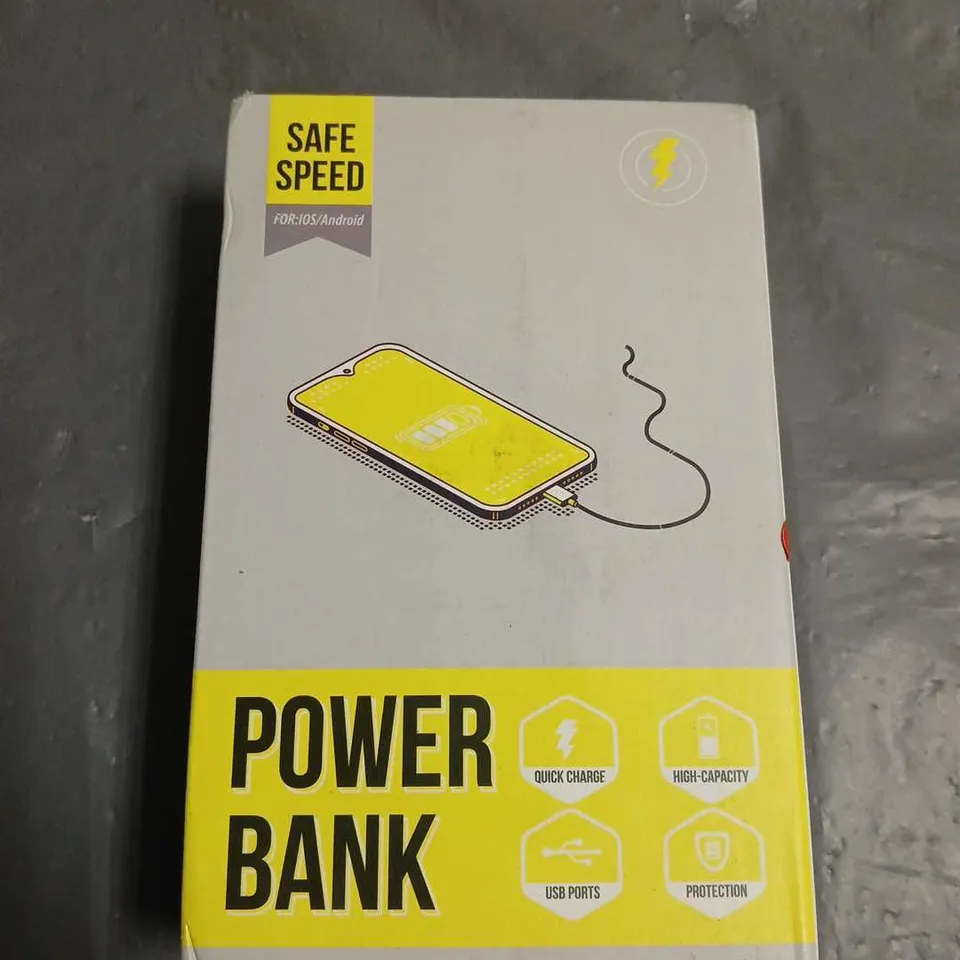 BOXED SAFE SPEED POWER BANK 