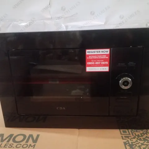 CDA VM551BL BUILT IN MICROWAVE IN BLACK