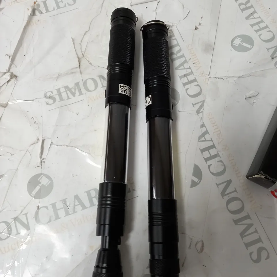 SET OF 2 SFIXX LED TORCH IN BLACK 