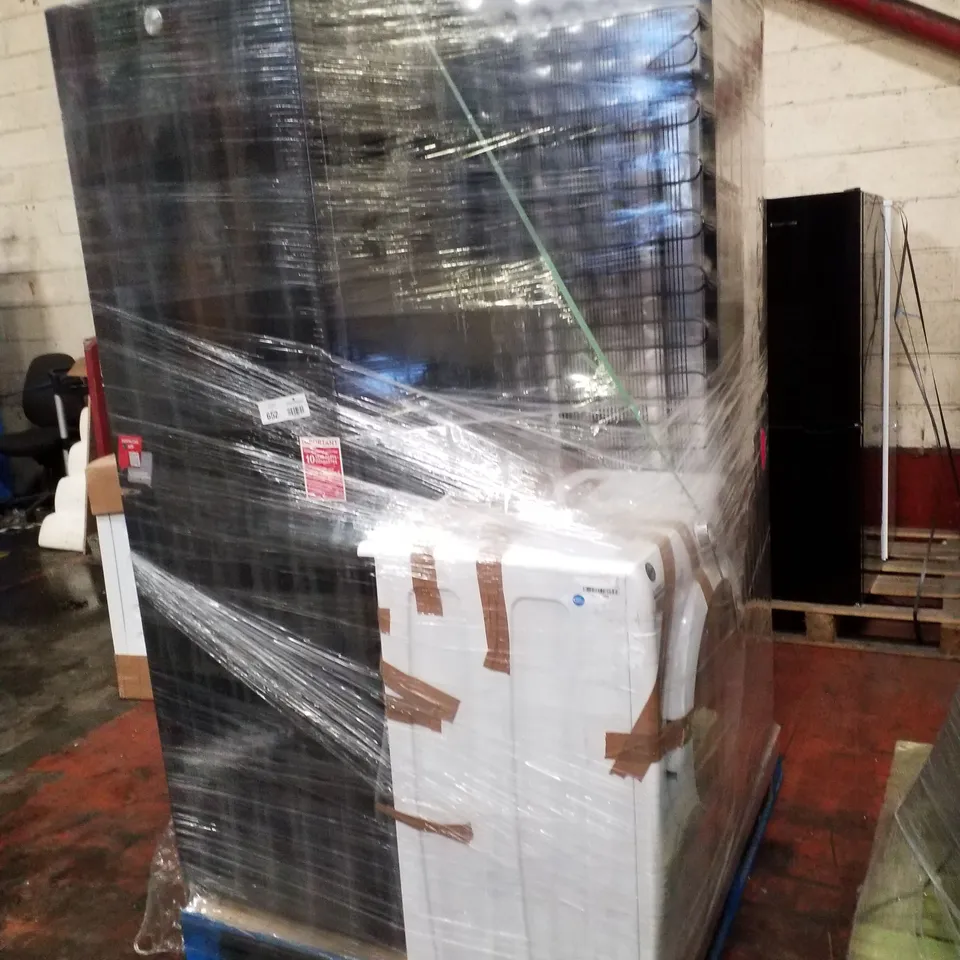 PALLET OF APPROXIMATELY 3 UNPROCESSED RAW RETURN WHITE GOODS TO INCLUDE