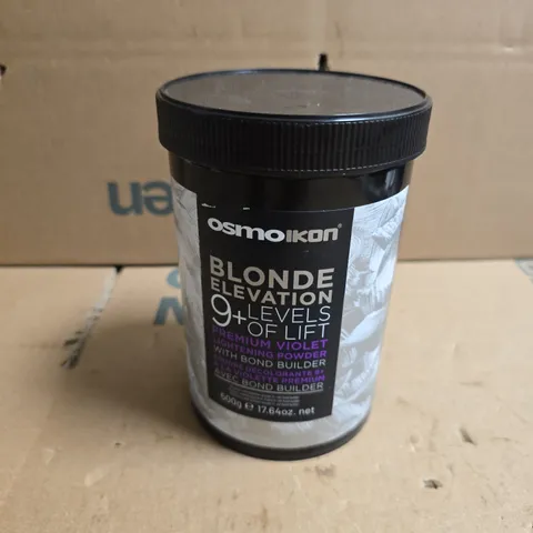 OSMO IKON BLONDE ELEVATION 9+ LEVELS OF LIFT PREMIUM VIOLET HAIR LIGHTENING POWDER 500G