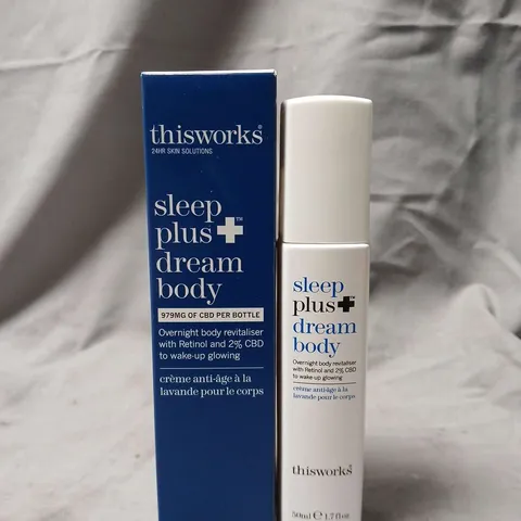THIS WORKS SLEEP PLUS DREAM BODY OVERNIGHT REVITALISER, 50ML