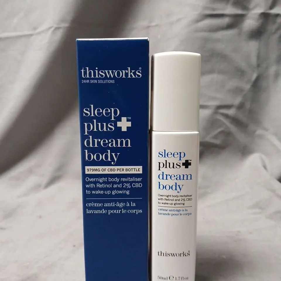 THIS WORKS SLEEP PLUS DREAM BODY OVERNIGHT REVITALISER, 50ML
