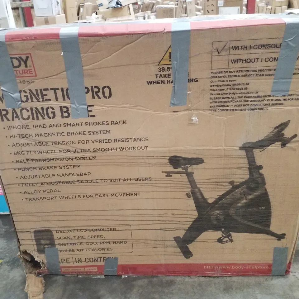 BOXED BODY SCULPTURE STUDIO BIKE WITH ICONSOLE		 RRP £500