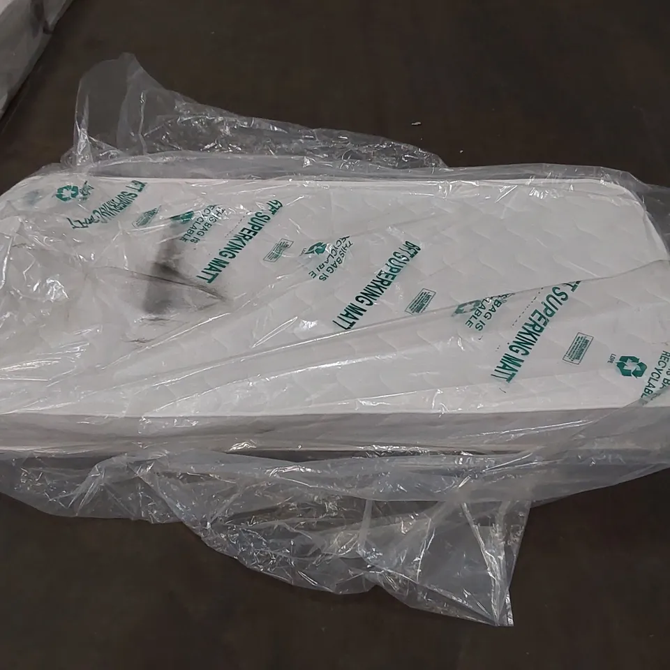 QUALITY BAGGED ROSEBERRY OPEN COIL 3' MATTRESS 