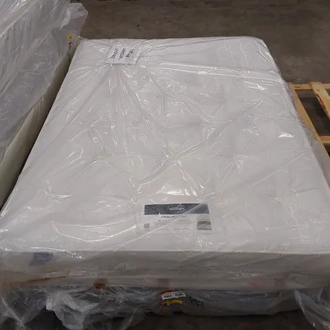 QUALITY BAGGED 4'6" DOUBLE SILENTNIGHT MIRACOIL ORTHO MATTRESS
