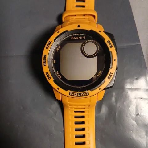 GARMIN INSTINCT SOLAR GPS SMARTWATCH - ORANGE